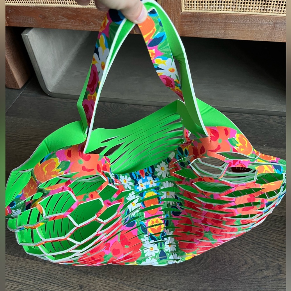 Floral Green Women's Bag